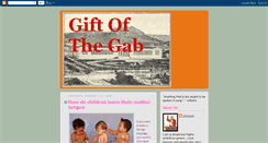Desktop Screenshot of giftofgab-fluentenglish.blogspot.com