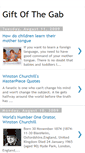 Mobile Screenshot of giftofgab-fluentenglish.blogspot.com
