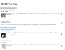 Tablet Screenshot of giftofgab-fluentenglish.blogspot.com
