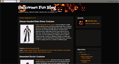 Desktop Screenshot of halloweenfunblog.blogspot.com