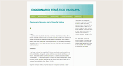 Desktop Screenshot of diccionario-tematico.blogspot.com