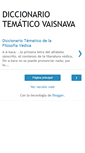 Mobile Screenshot of diccionario-tematico.blogspot.com