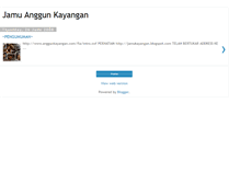 Tablet Screenshot of jamukayangan.blogspot.com