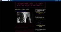 Desktop Screenshot of desenfrenadas.blogspot.com