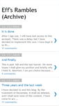 Mobile Screenshot of effsrambles.blogspot.com