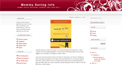 Desktop Screenshot of mommysavinginfo.blogspot.com