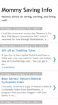 Mobile Screenshot of mommysavinginfo.blogspot.com