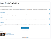 Tablet Screenshot of lucyandluke.blogspot.com