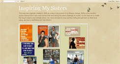 Desktop Screenshot of inspiringmysisters.blogspot.com