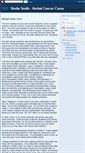 Mobile Screenshot of herbalcancercures.blogspot.com