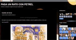 Desktop Screenshot of pasaunratoconpetrel.blogspot.com