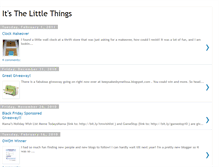 Tablet Screenshot of holly-itsthelittlethings.blogspot.com
