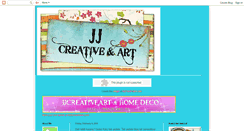 Desktop Screenshot of jjcreativeart.blogspot.com