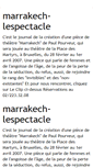 Mobile Screenshot of marrakech-lespectacle.blogspot.com