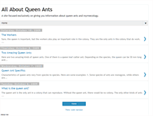 Tablet Screenshot of allaboutqueenants.blogspot.com