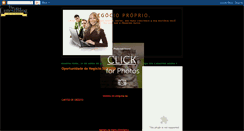 Desktop Screenshot of negocio-proprio-rose.blogspot.com