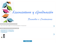 Tablet Screenshot of momentosenpapelgraduacion.blogspot.com