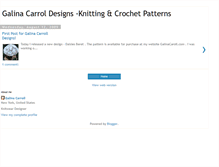 Tablet Screenshot of galinacarrol.blogspot.com