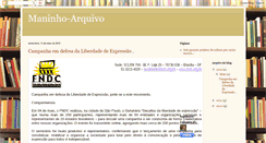 Desktop Screenshot of maninho-arquivo.blogspot.com