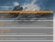 Tablet Screenshot of firesheepfan.blogspot.com