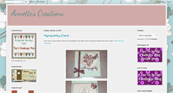 Desktop Screenshot of annettescreations23.blogspot.com
