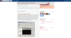 Desktop Screenshot of androidforthai.blogspot.com