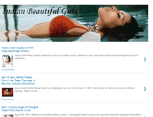 Tablet Screenshot of indian-beautiful-girls.blogspot.com