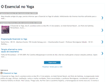 Tablet Screenshot of essencialnoyoga.blogspot.com