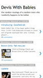 Mobile Screenshot of deviswithbabies.blogspot.com