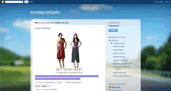 Desktop Screenshot of modaycalzado.blogspot.com