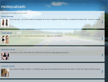 Tablet Screenshot of modaycalzado.blogspot.com