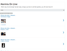 Tablet Screenshot of moniniaonline.blogspot.com