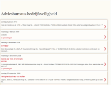 Tablet Screenshot of bedrijfsveiligheid.blogspot.com