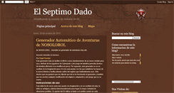 Desktop Screenshot of elseptimodado.blogspot.com