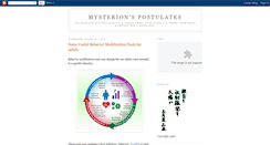 Desktop Screenshot of mysterion-postulate.blogspot.com