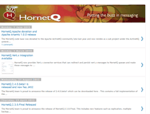 Tablet Screenshot of hornetq.blogspot.com