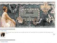 Tablet Screenshot of faithsvintagevanity.blogspot.com