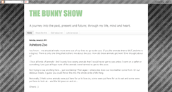 Desktop Screenshot of bunny-thebunnyshow.blogspot.com