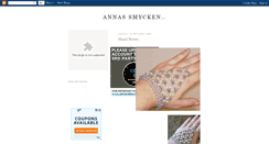 Desktop Screenshot of annassmycken-awirahl.blogspot.com