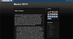 Desktop Screenshot of culleninmexico.blogspot.com