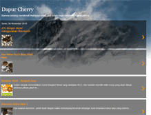 Tablet Screenshot of dapurcherry.blogspot.com