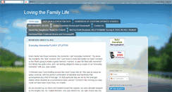 Desktop Screenshot of lovingthefamlife.blogspot.com