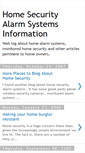 Mobile Screenshot of home-alarm-info.blogspot.com