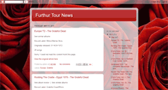 Desktop Screenshot of furthurtour.blogspot.com