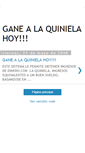 Mobile Screenshot of ganealaquinielahoy.blogspot.com
