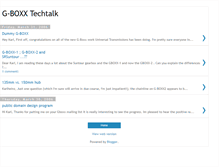 Tablet Screenshot of g-boxx.blogspot.com