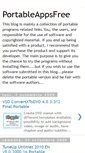 Mobile Screenshot of portableappsfree.blogspot.com
