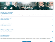 Tablet Screenshot of harry-potter-gallery.blogspot.com