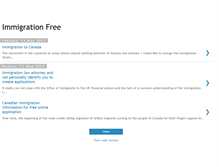 Tablet Screenshot of immigrationfree.blogspot.com