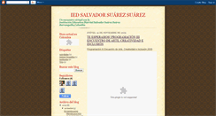 Desktop Screenshot of iedsalvadorsuarezsuarez.blogspot.com